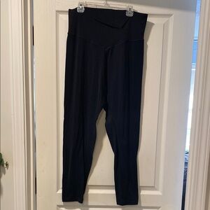 Aerie XL Black 7/8 High Waisted Leggings